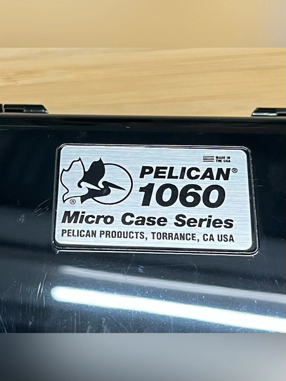 NWOT Black Pelican 1060 Micro Case Dry Box